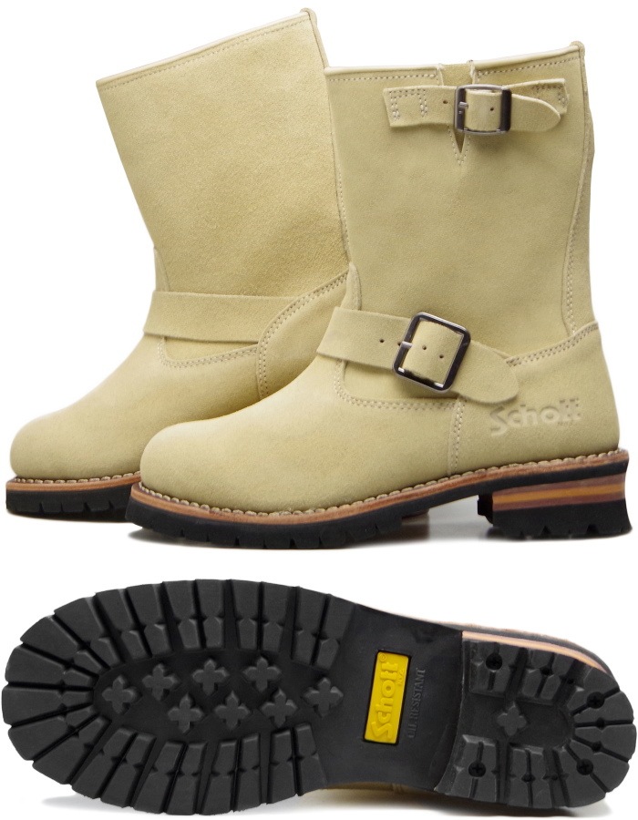 Schott ENGINEER BOOTS ショット エンジニアブーツ S23001 ベージュ