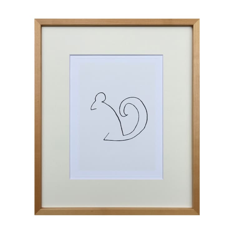 在庫処分】アーティストフレーム Pablo Picasso Le flamand rose