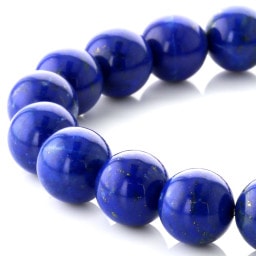 ラピスラズリ ブレスレット（無着色・無処理） 10.5mm玉 No.27 最高級