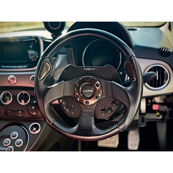 ABARTH595 ステアリングスイッチケースMTA Frog Drive｜ラテン車の雑貨