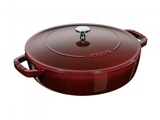 ストウブ staub ブレイザー ソテーパン 28cm グレナディンレッド【正規