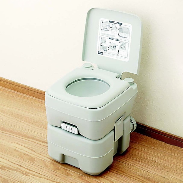本格派ポータブル水洗トイレ20L｜ファミリー・ライフ公式通販