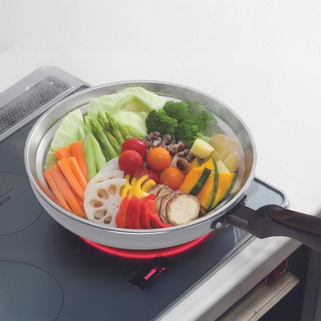 ロイヤルクイーン 大小鍋セット キャセロール スチーマーフライパン