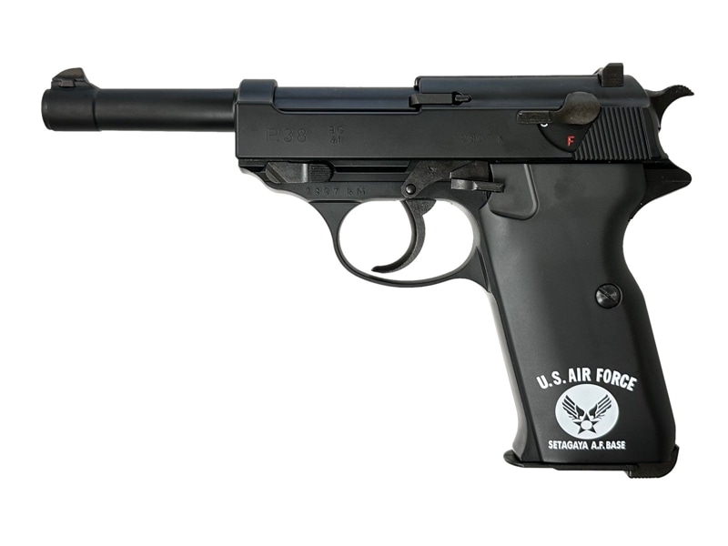 マルゼン ガスブローバック ワルサーP38 ac41 ブラック ”世田谷ベース