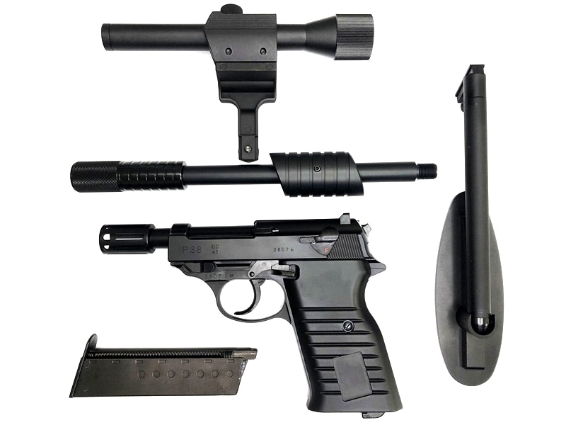 売り切れ【特選中古品】ガスブローバック マルゼン ワルサーP38