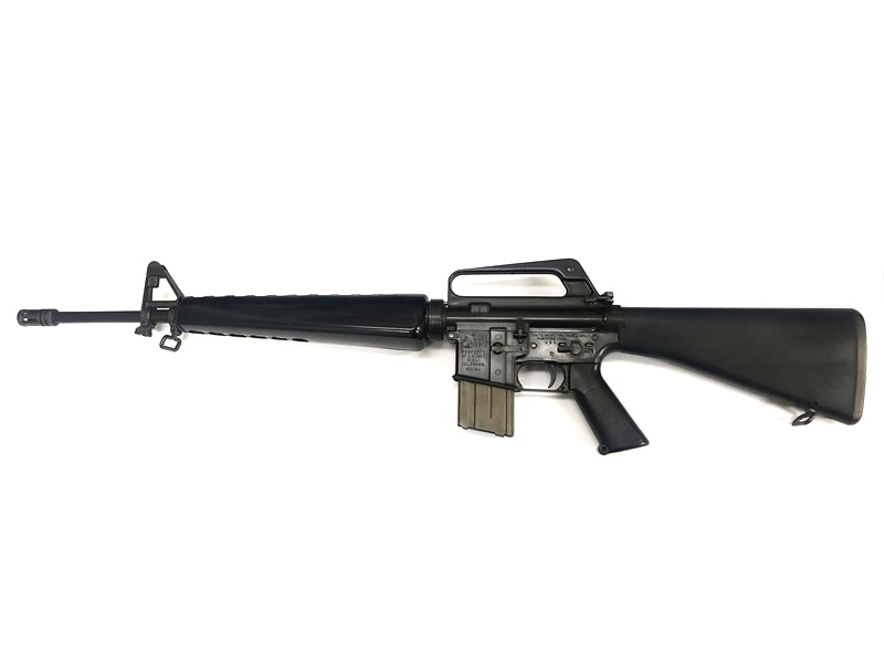 特選中古品】発火モデルガン MGC コルトM16A1(SPG) ABS CP-BLK [10345