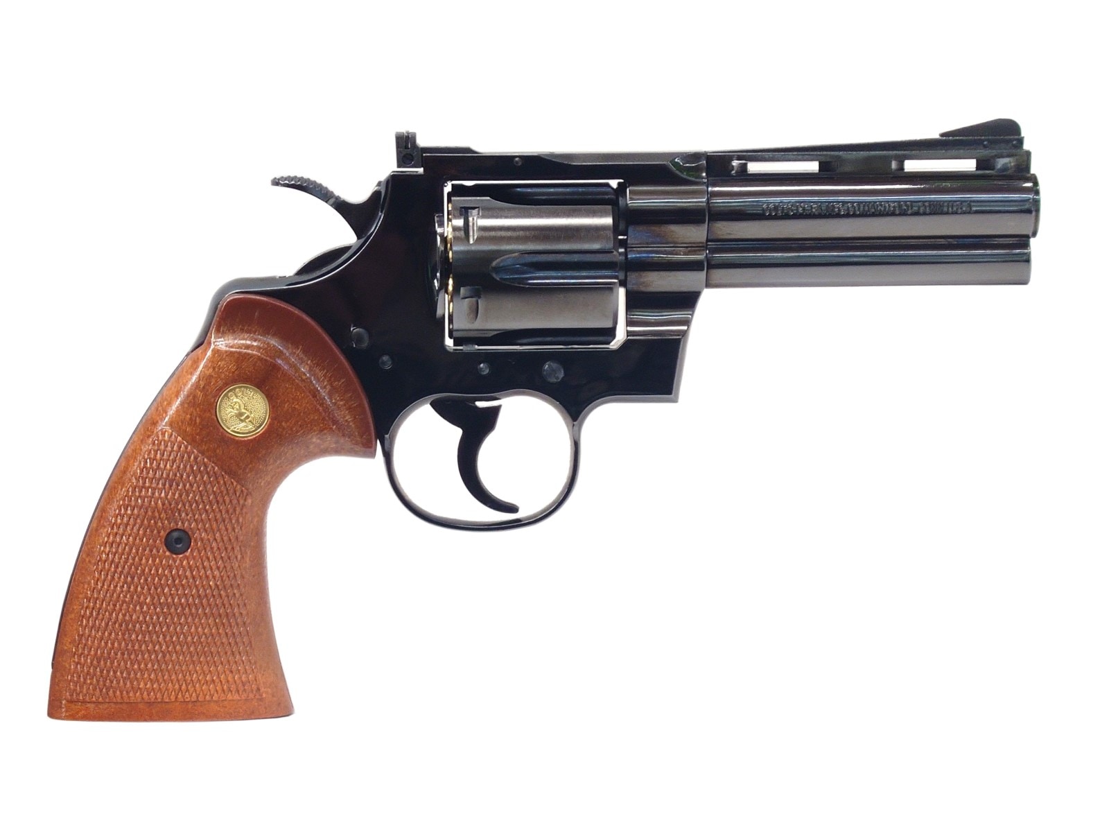 タナカ ガスガン COLT パイソン .357マグナム 4インチ スチール