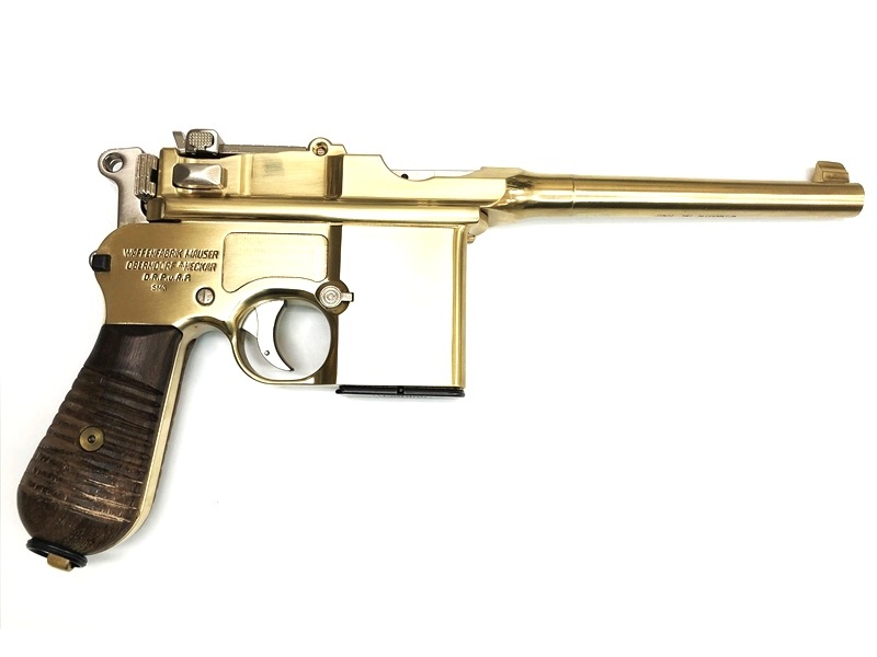 売り切れ【特選中古品】金属発火モデルガン マルシン モーゼルM712 徳