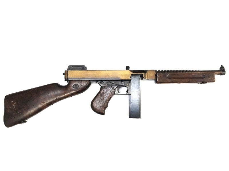 売り切れ【特選中古品】観賞用モデルガン 中田商店/MGC トンプソン