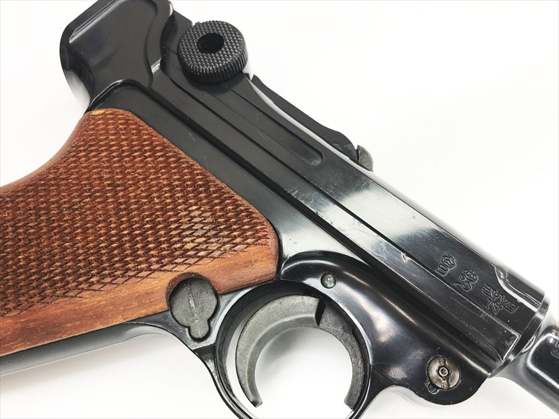 売り切れ【特選中古品】発火モデルガン MGC ルガーP08 ブラックABS CP