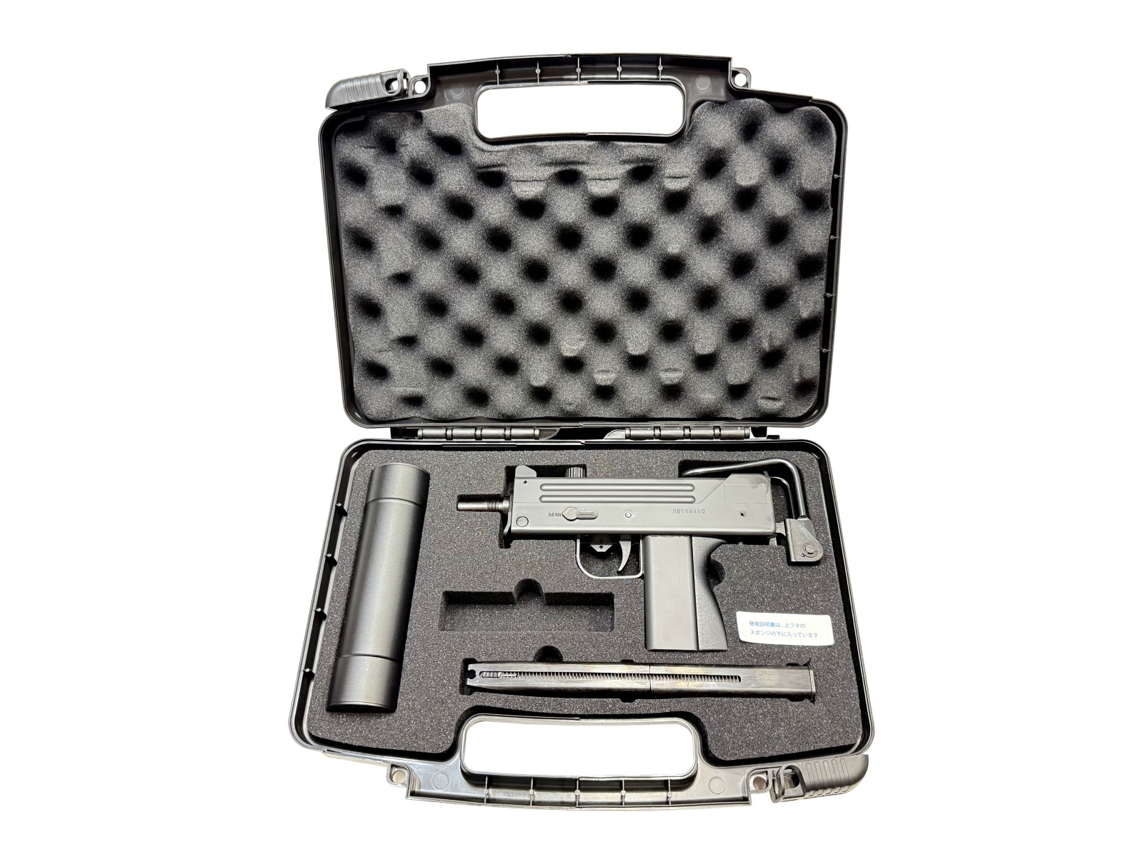 マルゼン ガスブローバックガン イングラムM11 サプレッサー&ガン