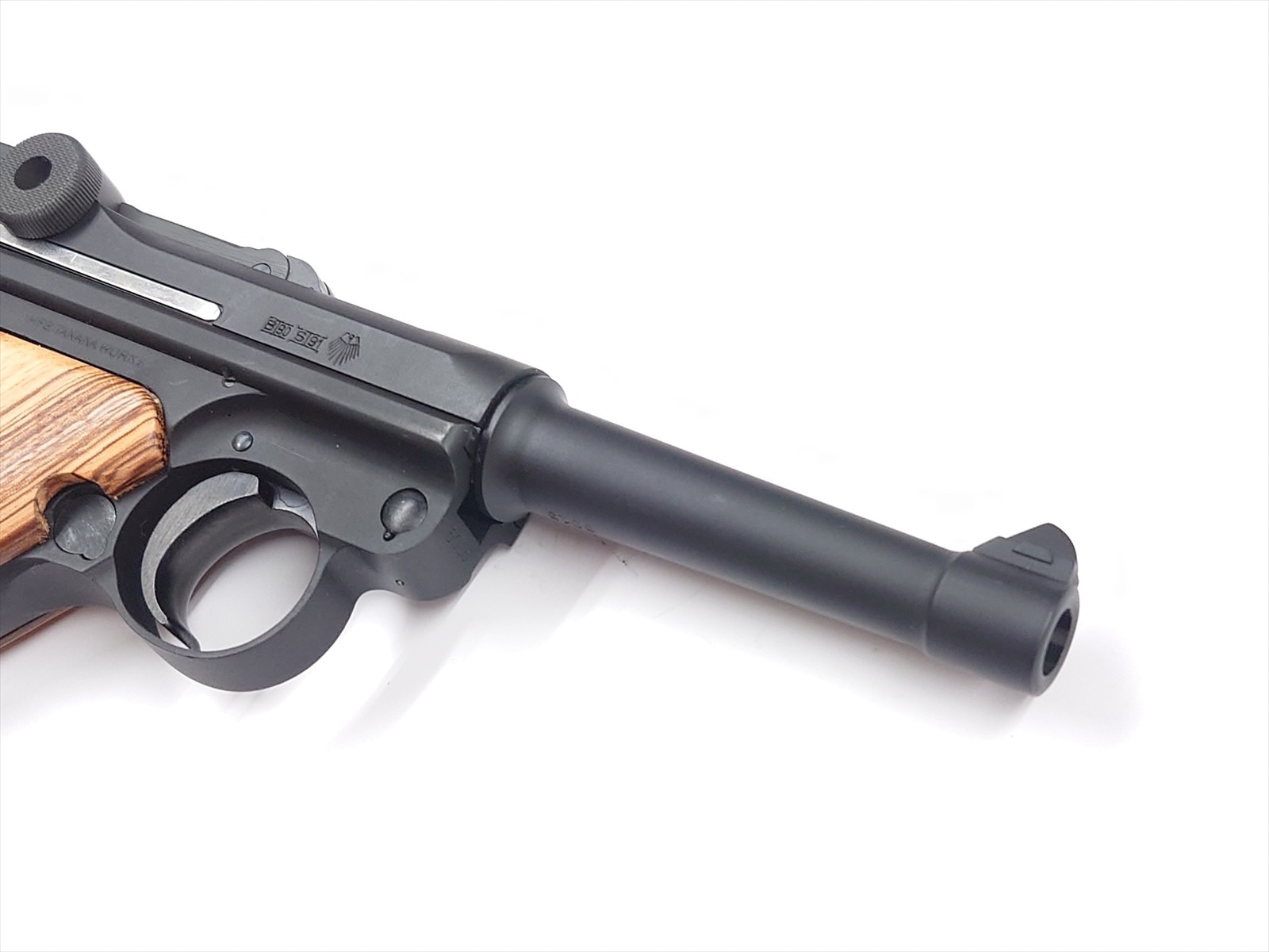 特選中古品】ガスブローバック タナカワークス ルガーP08 4インチ HW