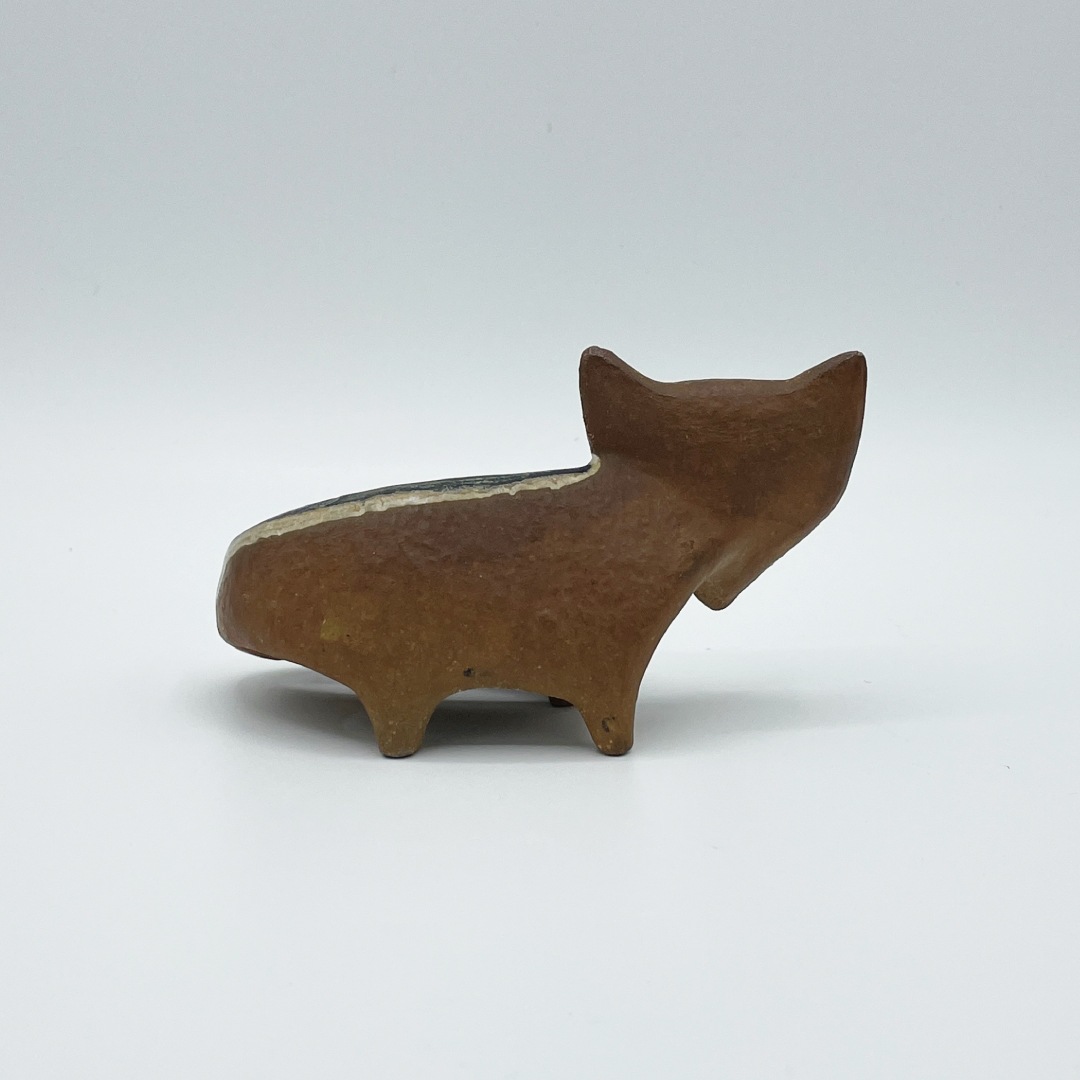 ヴィンテージ】37 キツネ（リサ・ラーソン／Lisa Larson） フリー