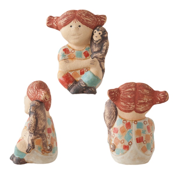 長くつ下のピッピ（リサ・ラーソン／Lisa Larson） フリーデザイン