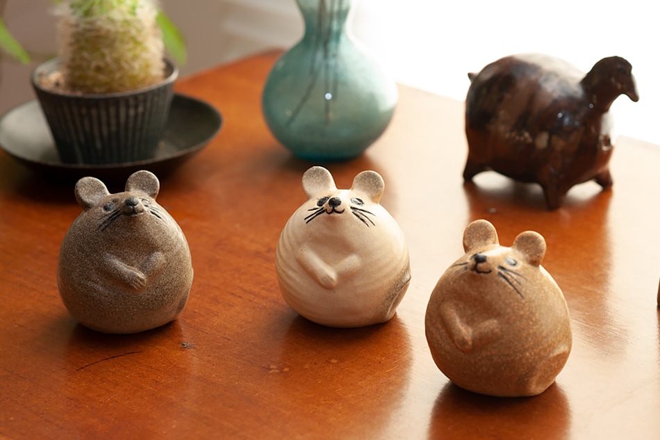 ねずみ（リサ・ラーソン／Lisa Larson） フリーデザイン ｜ 北欧