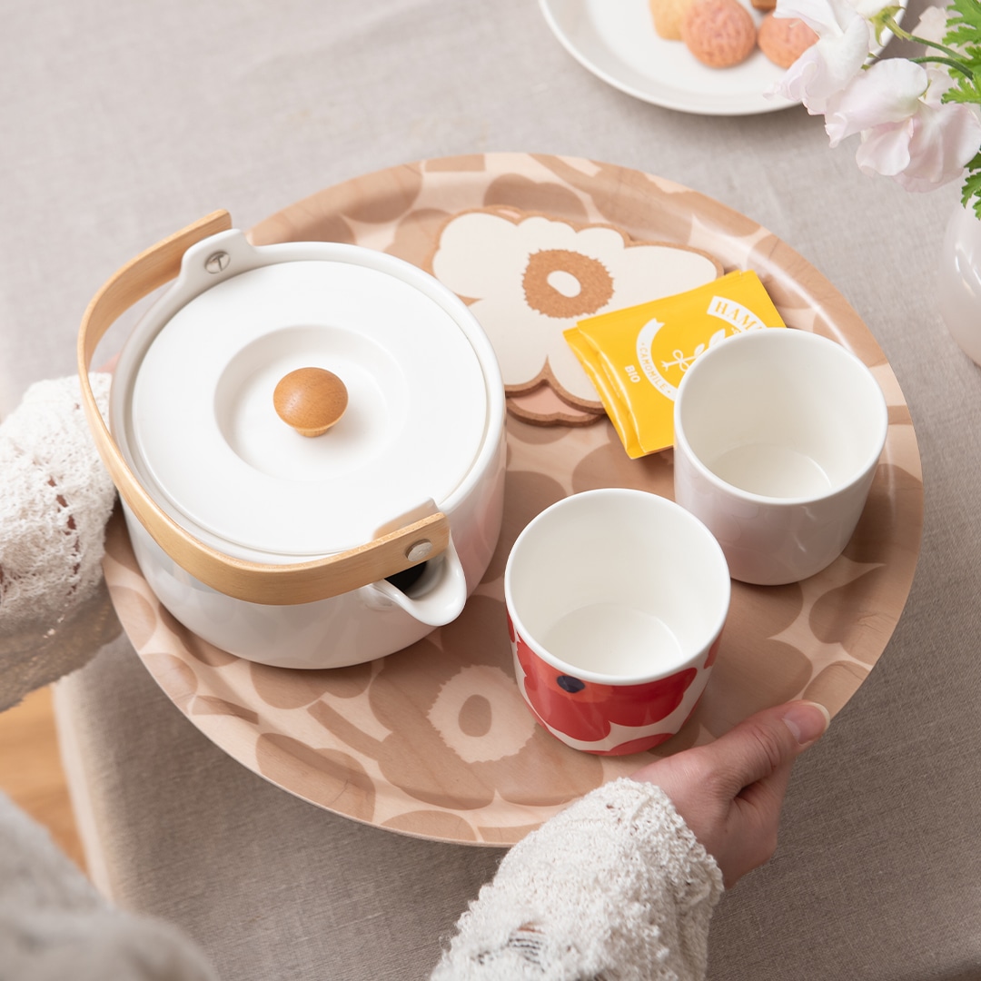 ミニ ウニッコ トレイ 31cm（マリメッコ／marimekko） フリーデザイン