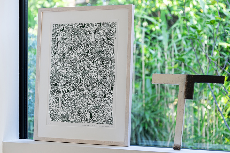 数量限定】皆川明 2023 アートコレクション ポスター「rabbits play