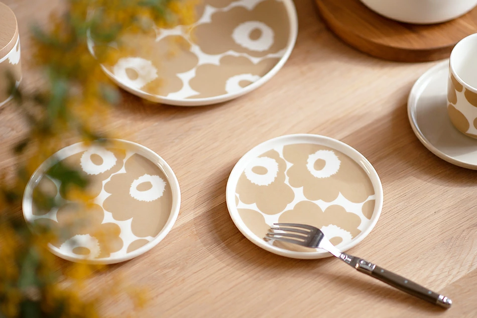 ラウンドプレート 13.5cm（マリメッコ／marimekko） フリーデザイン