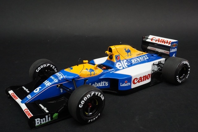1/18 エグゾト GPC97110 ウィリアムズ FW14B ルノー R.パトレーゼ 1992