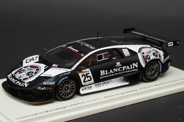 1/43 スパーク S9606 ランボルギーニ ムルシエラゴ LP670 R-SV GT1 #25