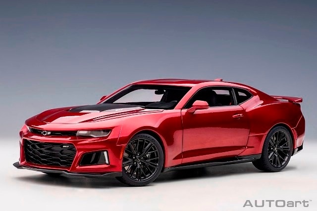 新品 71208 オートアート 1/18 シボレー カマロ ZL1 2017 メタリック