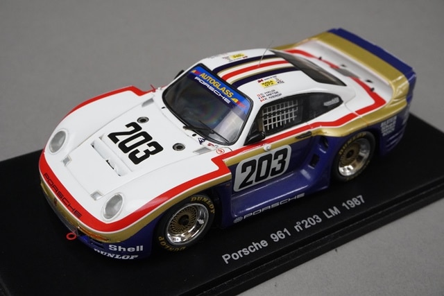 1/43 スパーク S0961 ポルシェ 961 ルマン 1987 #203, Boost Gear
