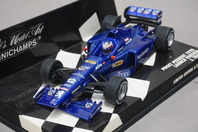 1/43 ミニチャンプス 430980082 プロスト F1 プジョー 1998 J