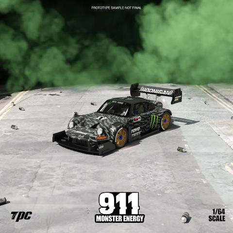 予約 TPC 1/64 ポルシェ Ken Block 1400hp porsche 911 Monster, Boost