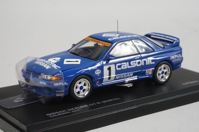 1/43 京商 03225C 日産 スカイライン GT-R (BNR32) カルソニック #1