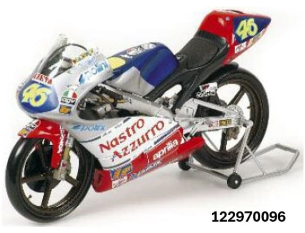 予約 122970096 ミニチャンプス 1/12 アプリリア 125 CCM TEAM NASTRO