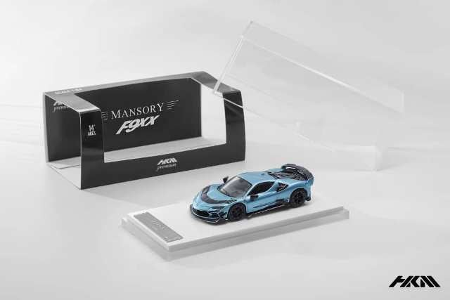 予約 HKM Premium 1/64 Mansory F9XX(SF90) Skyblue Stradale, Boost