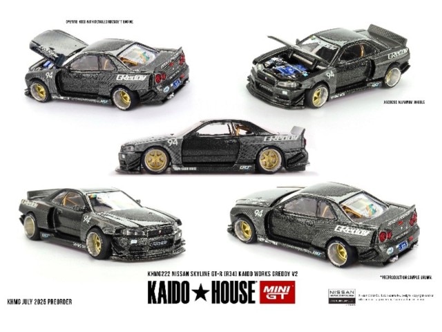 予約 KHMG222 TSM MINI-GT 1/64 日産 Nissan スカイライン GT-R R34