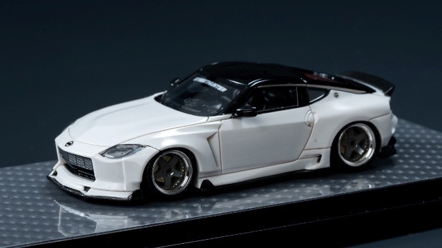 新品 404 Error 1/64 400Z 改造車 Pearl White Black Top 限定199台