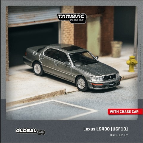 予約 T64G-082-GY Tarmac Works 1/64 レクサス Lexus LS400 (UCF10