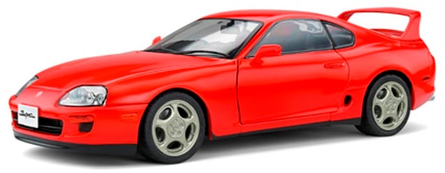 予約 S1807601 SOLIDO 1/18 トヨタ スープラ Mk.4 (A80) 1993 (レッド