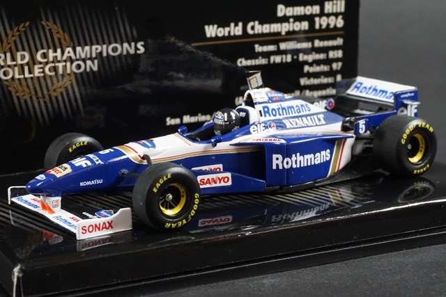 1/43ミニチャンプス 436960005 ウィリアムズルノー FW18 世界