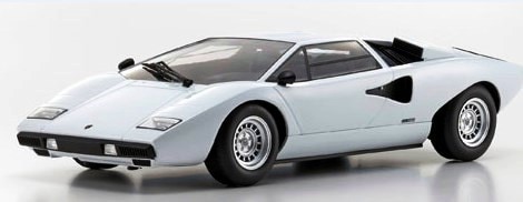 予約KSC09531W 京商 1/18 ランボルギーニ カウンタック LP400 ホワイト