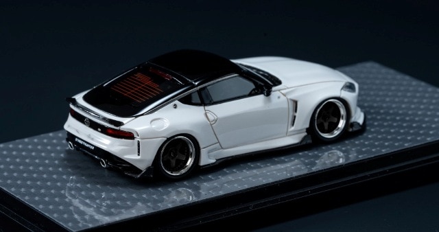 新品 404 Error 1/64 400Z 改造車 Pearl White Black Top 限定199台