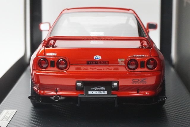 1/18 イグニッションモデル IG1524 日産 TOP SECRET GT-R (VR32) Red