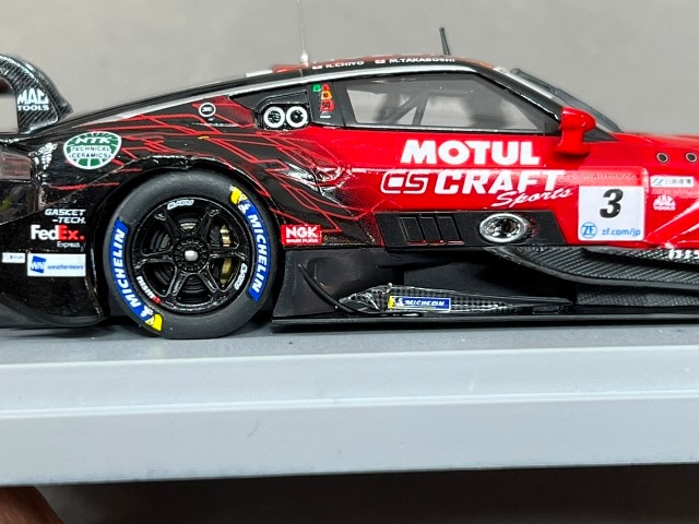 1/43 エブロ 45827 クラフトスポーツ モチュール Z GT500 2022 Rd.6