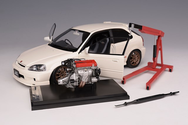 新品 M85025 モーターヘリックス 1/18 ホンダ Honda Civic Type R EK9