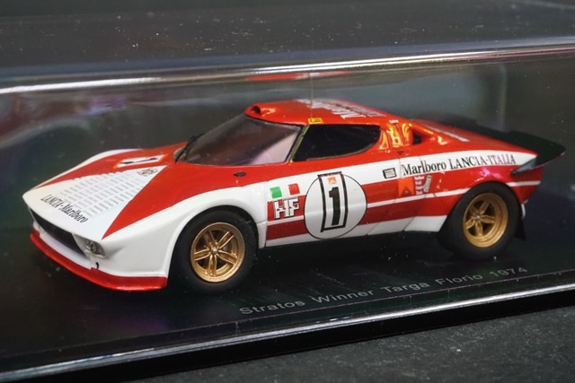 1/43 スパーク 43TF74 ランチア ストラトス HF タルガ・フローリオ