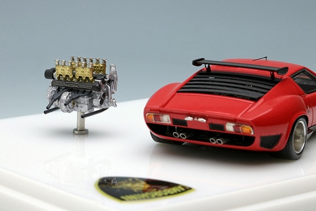 新品 EM171SP メイクアップ/アイドロン 1/43 ランボルギーニ イオタ