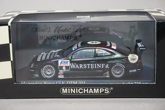 1/43 ミニチャンプス 400013106 メルセデスベンツ CLK DTM 2001 #6