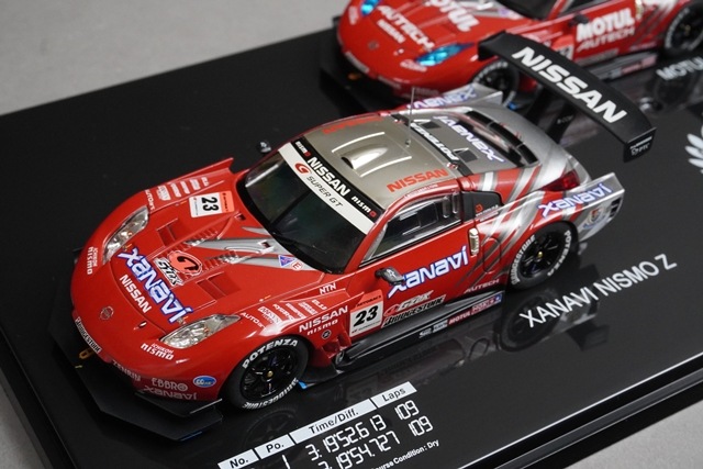 1/43 エブロ KWAM122001 ディーラー特注 日産 07 ニスモ GT500 Z 富士