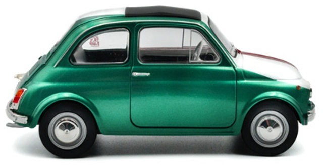 新品 S1801409 SOLIDO 1/18 フィアット 500 イタリアカラー