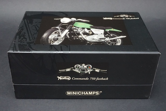 1/12 ミニチャンプス 122132000 ノートンコマンド 750 ファストバック