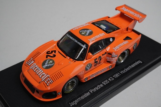 ミニチャンプス 1/43 ミニカー934イエガーマイスター PORSCHE