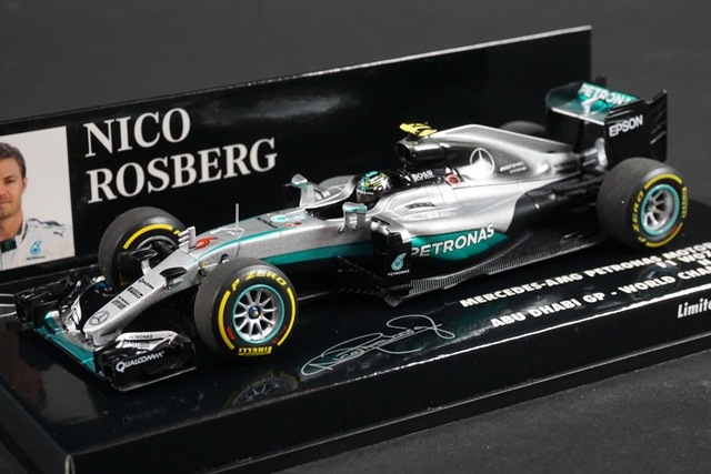 MINICHAMPS 1/18 メルセデス ロズベルグ 2013 モナコGP MINICHAMPS 1