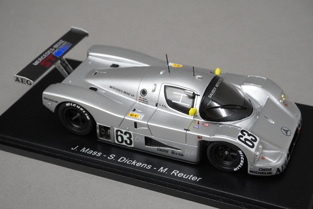 1/43 スパーク 43LM89 ザウバー メルセデス C9 ルマン 優勝 1989 #63